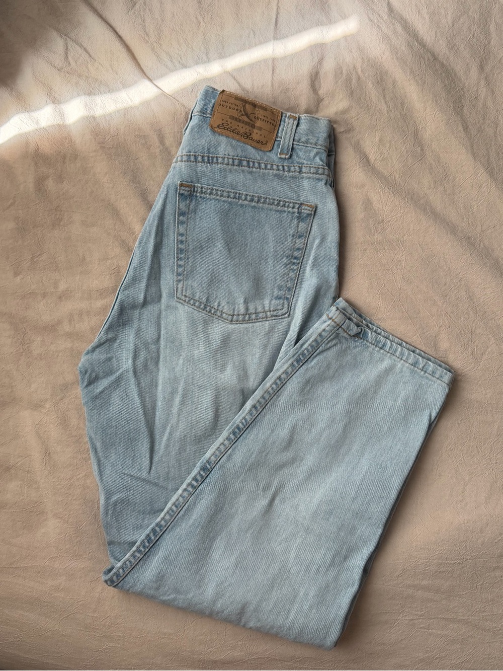 Vintage Eddie Bauer Light Wash Jeans - Classic Fit
